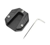 WENINETIES 1 Pezzo Estensione Cavalletto Laterale per Triumph Sprint ST 1999-2014, Allargatore Base di Appoggio Supporto Moto Piastra Ingranditore Accessorio Parking,Black