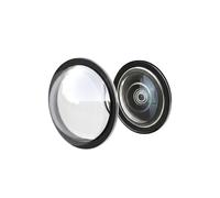 WENINETIES 2 Pezzi Copertura Telecamera Retromarcia Auto per Lancia Delta III 2008-2014, Scudo Lente Posteriore Auto Esterno Protezione Impermeabile