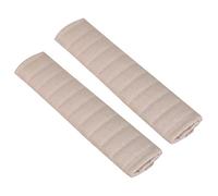WENINETIES 2 Pezzi Copri Cintura di Sicurezza Auto per Great Wall King Kong Cannon C70 C20r C30, Protezione Cintura Auto Imbottiture per Cintura Auto, Spallaccio Cintura 40cm,Beige
