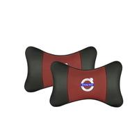 WENINETIES 2 Pezzi Cuscino Poggiatesta Auto per Volvo XC70 II 2007-2013, Cuscino Collo Auto,Cuscino Cervicale per Guida, Allevia Dolore Cervicale,Rimovibile