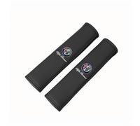 WENINETIES 2 Pezzi Imbottitura Cintura Sicurezza per Alfa Romeo Giulia Stelvio Tonale 965 2016-2024, Cintura di Sicurezza Copertura Auto di Morbidissimo Proteggere Il Collo e la Spalla,C
