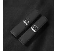 WENINETIES 2 Pezzi Imbottitura Cintura Sicurezza per Mazda MX-5 MX5 RF ND NC NB NA 1989-2023, Cintura di Sicurezza Copertura Auto di Morbidissimo Proteggere Il Collo e la Spalla,Black