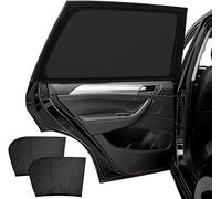 WENINETIES 2 Pezzi Parasole Auto per Skoda Octavia 2021-2025 | Rete Altamente Elastica Eccellente Barriera UV Design Su Misura Montaggio Stretch Rapido, Isolamento Termico Efficace
