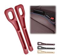 WENINETIES 2 Pezzi Riempitivo per Sedile Auto per Skoda Rapid Spaceback 2015-2017, Striscia a Prova di Perdite sul Lato del Sedile Leak-Proof Filling Strip,Red