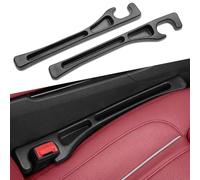 WENINETIES 2 Pezzi Riempitivo per Spazi dei Sedili Auto per Peugeot 208 E-208 2008 E-2008 2020-2023 2024, Strisce Contenitore di Riempimento Anti-perdite per Fessure del Sedile Dell'auto