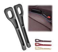 WENINETIES 2 Pezzi Strisce di Separazione del Sedile per Fiat 500/500C/500E/Abarth 500 2007-2022, Striscia a Prova di Perdite sul Lato del Sedile Accessori Auto Decorativi,Bla-CK