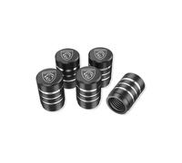 WENINETIES 4 Pezzi Auto Cappucci delle Valvole per Peu-geot 208 II 2023-, Tappo della Valvola Pneumatico Dell'auto Tappini Gomme Auto Tappi per Valvole