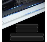 WENINETIES 4 Pezzi Battitacco Auto Adatto per Mercedes Benz Vito (W447) Extra Long 2014-2024 2025, Pellicola Protettiva Invisibile Protezione Soglia AntiGraffio Battitacco Auto
