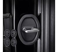 WENINETIES 4 Pezzi di Coperture Protettive in Silicone Nero Portiera Dell'auto per Toyota Corolla Touring Sports 5-Dr Estate 2019-2023, Accessori Interni Protettivi Autoadesivi per Portiere Dell'auto