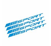 WENINETIES 8 Adesivi per Pneumatici per Porsche 934/5/935 (Moby Dick), Kit Lettere Performance Scritte Ruote Tuning Sport Design Personalizzazione Grafica Ruota,E