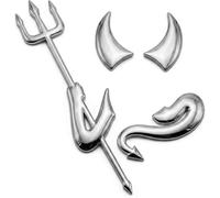 WENINETIES Adesivi Logo Auto per Ford Transit Custom 2012-2024, ABS Emblema Fregio Decalcomania Impermeabile Accessori Esterni Decorazione Carrozzeria