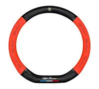 WENINETIES Auto Coprivolante per Alfa Romeo Mito 2008-2013, Volante Coprivolante Cassa dello Sterzo Antiscivolo Copristerzo Auto Accessori,Type-D,C