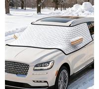 WENINETIES Copertura Parabrezza Auto per Kia Optima 2016-2020, Telo Auto Esterno Parasole Auto Parabrezza Interno Copri Parabrezza Accessori (Sedan)