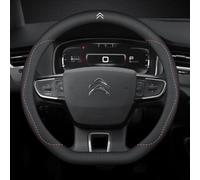 WENINETIES Coprivolante Auto per Citroen Berlingo II 2008-2011 2012-2015, Copri Sterzo Macchina Copertura di Volante Traspirante e Antiscivolo Accessori Interno Regali per Donna e Uomo,A