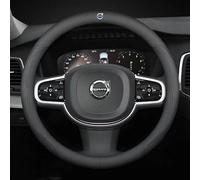 WENINETIES Coprivolante Auto per Volvo V40 2012-2019, Copri Sterzo Macchina Copertura di Volante Traspirante e Antiscivolo Accessori Interno Regali per Donna e Uomo,C