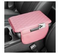 WENINETIES Cuscino per Braccioli Auto per Hyundai Tucson 2025, Cuscinetto Console Auto Console Cuscino Protettivo per Box Bracciolo Accessori Auto,Pink