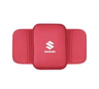 WENINETIES Cuscino per Braccioli Auto per Suzuki Baleno, Cuscinetto Console Auto Console Cuscino Protettivo per Box Bracciolo Accessori Auto,Red