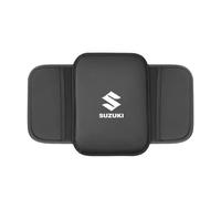 WENINETIES Cuscino per Braccioli Auto per Suzuki Dzire III 2017-2020, Cuscinetto Console Auto Console Cuscino Protettivo per Box Bracciolo Accessori Auto,Bla-CK