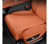 WENINETIES Estensione Sedile Auto per Citroen e-Mehari 2016-2023, Supporto Gambe Pelle PU Comodo Cuscino Ginocchia Accessori Guida Comfort,Orange