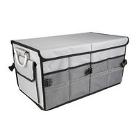 WENINETIES Organizer Bagagliaio Auto per BMW Alpina B7 2007-2008 2011-2015 2017-2022, Organizer Baule Auto Organizer Macchina Organizer Campeggio Portaoggetti per Auto,Grey
