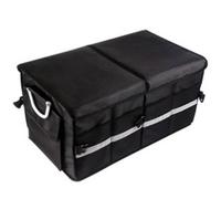 WENINETIES Organizer Bagagliaio Auto per BMW Alpina XB7 2021-2026, Organizer Baule Auto Organizer Macchina Organizer Campeggio Portaoggetti per Auto,Bla-CK