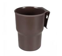 WENINETIES Porta Bicchiere Auto in Plastica ABS per BYD Han 2020-2025, Supporto Bottiglia Stabile Bocchetta Aria Accessorio Interno,Brown