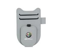 WENINETIES Porta Occhiali Auto per Alfa Romeo Giulia (952) 2022-, Portaocchiali AUT Clip Occhiali da Sole Auto Portaocchiali Multifunzionale Ed Elegante,B