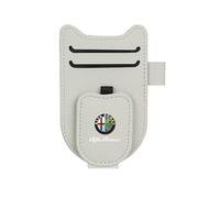 WENINETIES Porta Occhiali Auto per Alfa Romeo Giulia (952) 2022-, Portaocchiali AUT Clip Occhiali da Sole Auto Portaocchiali Multifunzionale Ed Elegante,C