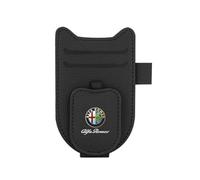 WENINETIES Porta Occhiali Auto per Alfa Romeo Giulia (952) 2022-, Portaocchiali AUT Clip Occhiali da Sole Auto Portaocchiali Multifunzionale Ed Elegante,E