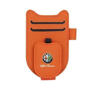 WENINETIES Porta Occhiali Auto per Alfa Romeo Giulia (952) 2022-, Portaocchiali AUT Clip Occhiali da Sole Auto Portaocchiali Multifunzionale Ed Elegante,A