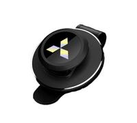 WENINETIES Porta Occhiali Auto per Mitsubishi Eclipse Cross 2018-2023, Portaocchiali AUT Clip Occhiali da Sole Auto Portaocchiali Multifunzionale Ed Elegante,A-Round