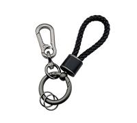 WENINETIES Portachiavi Auto per Porsche Cayenne 2010-2017, Anello Chiave Elegante Portachiavi Resistente Regalo Uomo Auto Accessori Interni