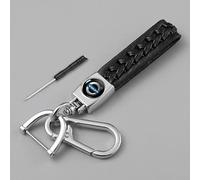 WENINETIES Portachiavi Auto per Volvo EX30 Cross Country 2025, Leggero e Molto Resistente Moschettoni per Chiavi Dell'auto Auto Accessori Ideale Come Regalo,Black-B