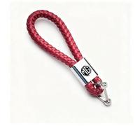 WENINETIES Portachiavo per MG Pilot 2020-2023, Auto Portachiavi con Logo Stemma Key Chain Auto Chiave Ciondolo Sostituire Chiavi Anelli D Ruotabile,Red