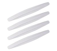 WENINETIES Protezione Paraurti Auto per Suzuki Swift Grand Vitara Jimny SX4 Alto Escudo DZire Kaiser, Adesivo per Strisce AntiGraffio Anteriore Bumper Antiurto per Paraurti Angolare,White