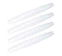 WENINETIES Protezione Paraurti Auto per Suzuki Swift Grand Vitara Jimny SX4 Alto Escudo DZire Kaiser, Adesivo per Strisce AntiGraffio Anteriore Bumper Antiurto per Paraurti Angolare,Transparent