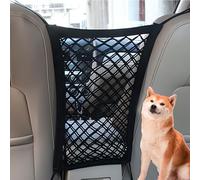 WENINETIES Rete Divisoria Auto per Cani Adatto per Suzuki Vitara 2016-2023, Barriera Nylon Elastica Organizzatore Protezione Posteriore