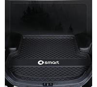 WENINETIES Tappetino per Bagagliaio per Smart Fortwo Forfour 2/451 2/453, Impermeabile Antiscivolo Telo Protezione per Baule Tappeto Accessori Auto Interno Regalo