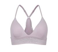 WENJUN Reggiseno Comfort No Cerchi in Acciaio Triangle Cup Y-Strap 6 Colori Opzionale (Colore : Lotus Purple, Dimensioni : L.)