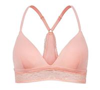 WENJUN Reggiseno Comfort No Cerchi in Acciaio Triangle Cup Y-Strap 6 Colori Opzionale (Colore : Orange Pink, Dimensioni : L.)