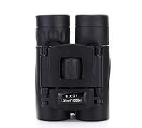 WENKA Telescopio 8X21 Binocolo Zoom Compatto Lungo Raggio 1000M Pieghevole HD Potente Mini Telescopio Tascabile BAK4 FMC Ottica Sport Campeggio Raddoppia il comfort