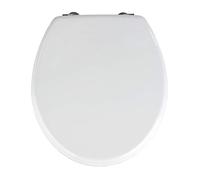 Wenko 152004100 Asse WC Prima per WC con Cassetta a Zaino, Pannello Fibra di Legno Pressato, 41,5 x 38 cm, Bianco
