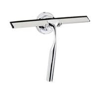 Wenko 16700100 Tira Acqua per il Bagno Terni con Linguetta Sostitutiva, Metallo, 16,5 x 24,5 cm, Cromo