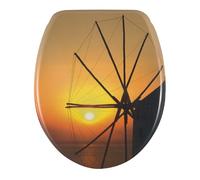 Wenko 17608100, Sedile WC, Greece Sunset, Mulini