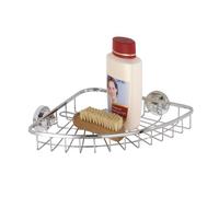 Wenko 17794100 Tira Acqua per Vasca e Doccia Elegance Power-Loc, Fissaggio Senza Trapano, Materiale Plastico, 18 x 4 x 26 cm, Lucido/Cromo