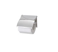 Wenko 18265100 Portarotoli Cover, Acciaio, 2,5 x 12 x 13,5 cm, Cromo