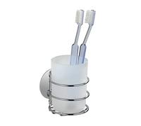Set Gancio E Portaspazzolini Acciaio E Plastica