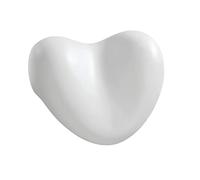 Wenko 18936100 Cuscino Testa e Cervicale Tropic Cuscino Vasca da Bagno, Pu, 20,5 x 11 x 25 cm, Bianco