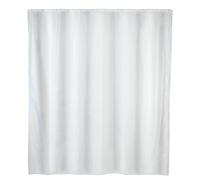 Wenko 19146100 Tenda Doccia Monocolore Lavabile, Poliestere, 180 x 200 cm, Bianco