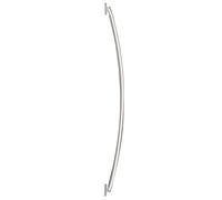 WENKO 19226100 Bastone tenda doccia curvo chrome, Alluminio, Cromo